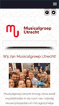 Mobile Screenshot of musicalgroeputrecht.nl
